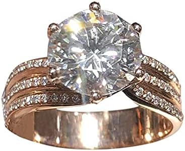 2023 Új Esküvői Nők a Barátnőm A Menyasszony Gyűrű Különleges Eljegyzési Gyűrű, Ékszerek, Gyűrűk Terjedelmes Gyűrűk Ékszerek (Rose Gold,