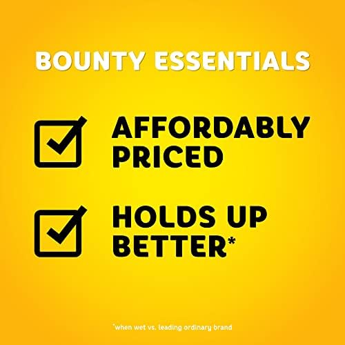 Bounty Essentials 2 Rétegű papírtörlő, 11 × 10 1/4, Nyomtatás, 78 Lap / Tekercs, 1 Tekercs