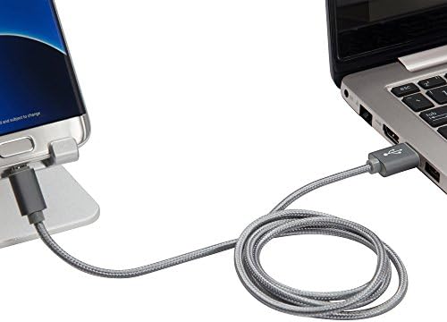 BoxWave Kábel Kompatibilis a Freestyle Libre Olvasó (Kábel által BoxWave) - Micro USB DuraCable, Fonott Micro USB töltőkábel Freestyle Libre-Olvasó