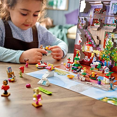 LEGO friends Adventi Naptár 41690 Épület Készlet; Karácsonyi Visszaszámlálás a Kreatív Gyerekek; Új 2021 (370 Db)