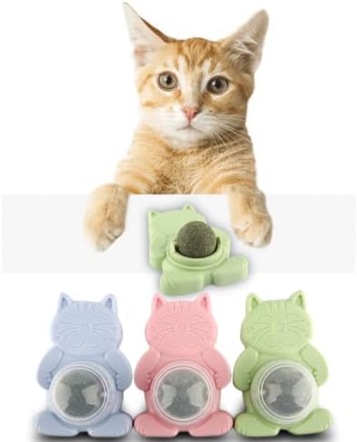 BNREO 3 Csomag-Macska Játékok, Macskamenta Labda Játékok, macska, Candy, macska, kis Játékokat,forgatható Macskamenta Labda