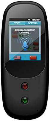 ZLXDP Okos Nyelv Hang Fordító Készülék 3,1 Hüvelykes Érintőképernyő 51 Nyelvet Támogató Fotó Fordítás SIM-Kártya WiFi Hotspot