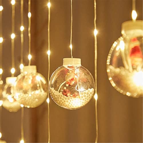 Bőr String Lámpa Karácsonyi Kívánság Labdát Lámpa String Határon Szoba Légkör Dekorációs Függöny Lámpa Fesztivál Színes Lámpa, Lámpák Kültéri