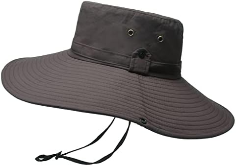 KEYDUACU Unisex kalap, Fényvédő Vízálló, UV-Védelem Széles Karimájú Halász sapka Nyári Hegymászás Strand sapka