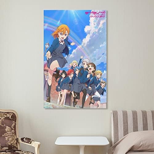Anime Poszterek Szeretet Él! Szupersztár!! Vászon, Poszterek, Nyomatok, a Lányok Szoba Wall Art Festmények Vászon Fali Dekoráció lakberendezés