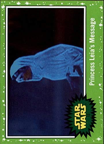 2019 Topps Star Wars Utazás Emelkedik a Skywalker Zöld 13 Leia Hercegnő Üzenete Trading Card