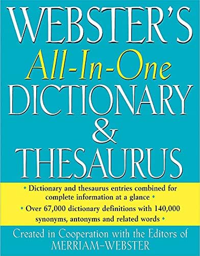 Merriam Webster Egy Szótár/Lexikon, Keménytáblás, 768 Oldal