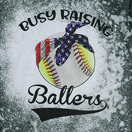 Elfoglalt Emelése Dákók Tshirt Női Baseball Szerelmesek Inge Softball USA-Ing Vicces Graphic Tee Maximum