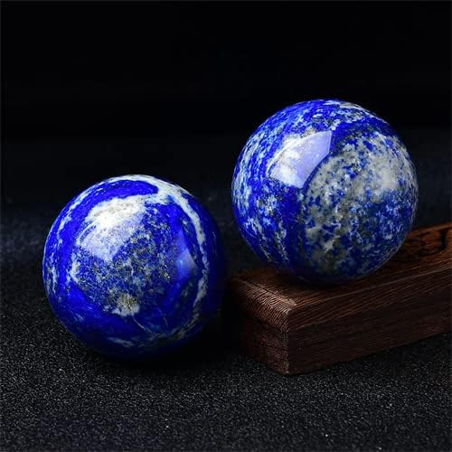 GANGGU Kék Lapis Lazuli Gömb Pirit Befogadás Crytsal Sephere Reiki Gyógyító Meditáció Csakra Szoba Dekoráció, Kézzel Készült Masszázs