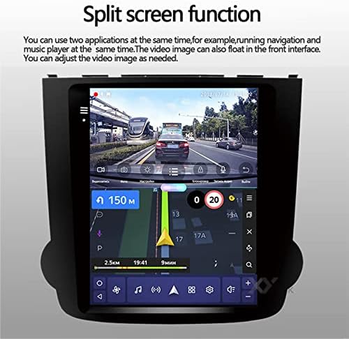 Okos Autó GPS Navigációs Multimédia Lejátszó Fordított Kép, 10.4 Hüvelykes Képernyő Függőleges SWC Auto Rádió, Videó, DVD-Lejátszó,