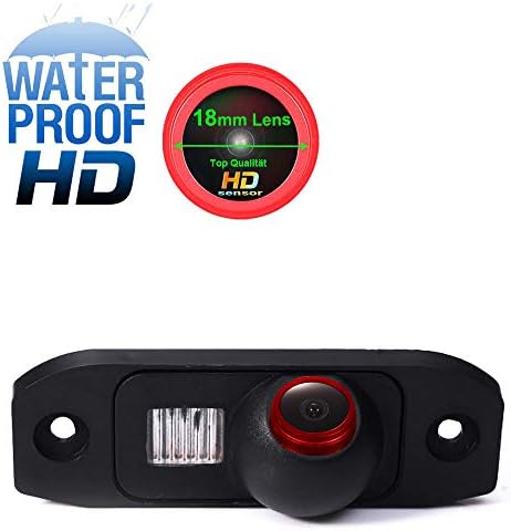 HD Színes CCD Vízálló Jármű Autó Visszapillantó Biztonsági Kamera, 170° Látószög Tolató Kamera Volvo S40 S40L V40 V50, S60 S60L V60 XC60