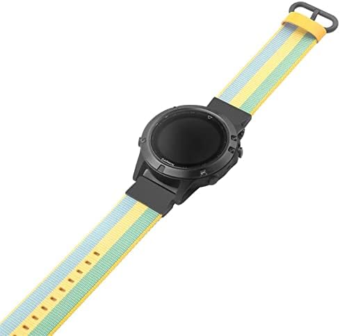 VEVEL 22mm Nylon Watchband A Garmin Fenix 6 6X Pro Csuklópánt Heveder Fenix 5 5Plus 935 S60 Quatix5 gyorskioldó Smartwatch