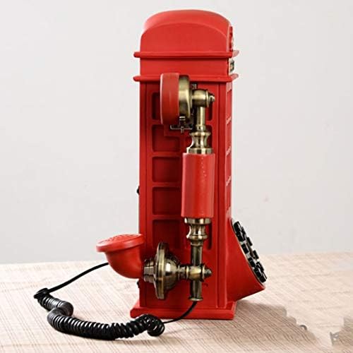 MXIAOXIA Retro Forgó Tárcsa Antik Telefon, Vezetékes Telefon, Telefon Dekoráció