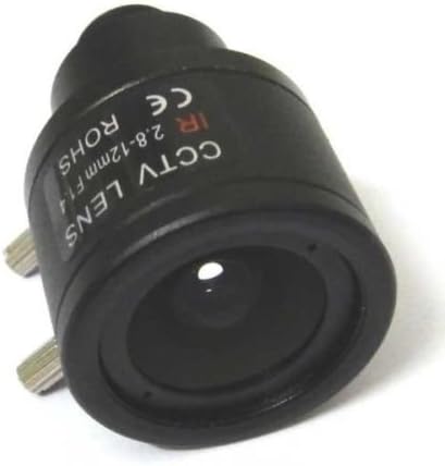 Quanmin 1/2.7 2 MP 1:1.4 M14 2.8-12mm Auto-ÍRISZ, Varifokális Manuális Zoom Gyújtótávolság MTV CCTV Lencse F1.4 Biztonsági CCD