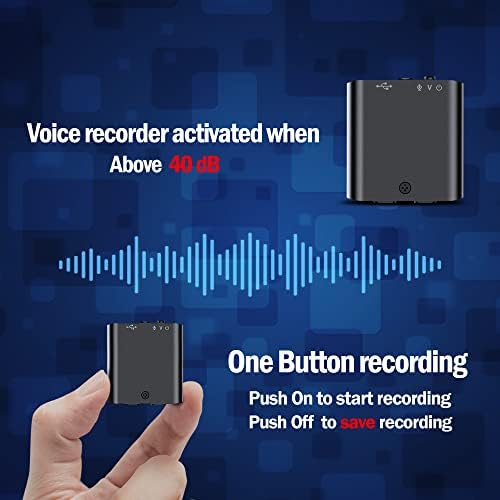 Hordozható Hangrögzítő, Digitális Hang Aktivált Felvevő 394 Óra Felvételi Kapacitás 32 gb-os Audio Recorder Előadások, Találkozók,