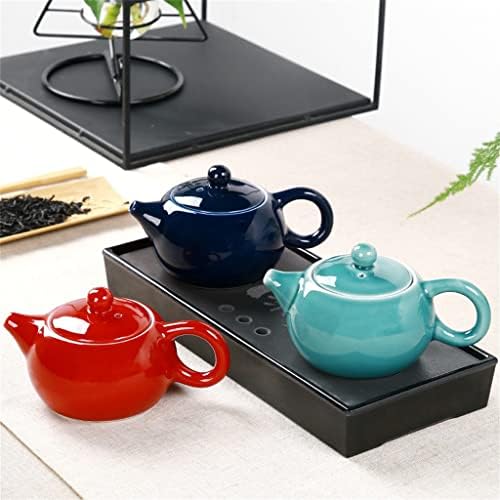 CCBUY Színes Máz teáskannában Design Tea SetsChina Piros Porcelán Teáskanna Teaware Ajándékok Máz Teáskanna Vízforraló (Szín :