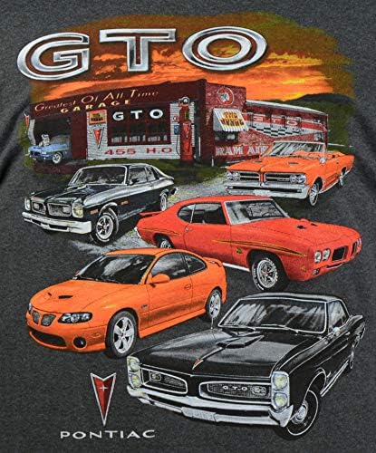 Joe Blow Hadnagy Pontiac GTO 1964, hogy 2006 - Férfi Póló Pamut