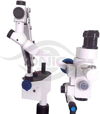 (110-240V) Fali tartó Műtéti Operációs Mikroszkóp 5 Lépés,90° - Os Fix Távcsővel a Korszerű LED-es Megvilágítás ISO CE Dr. Onic