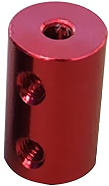 Tengely Csatlakozó Alumínium Csatlakozó 2 mm 2,3 mm Motor Csatlakozó Közös Átmérő 12mm, Hossz 20mm Sötét Piros 1 DB