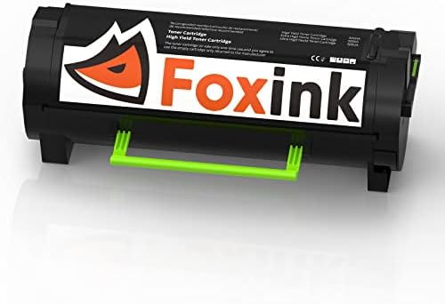 FOXINK Kompatibilis Toner Patron Lexmark MS310 MS310dn MS312 MS312dn MS315 MS315dn MS410 MS410dn MS415 MS415dn MS510 MS610 Nyomtató,