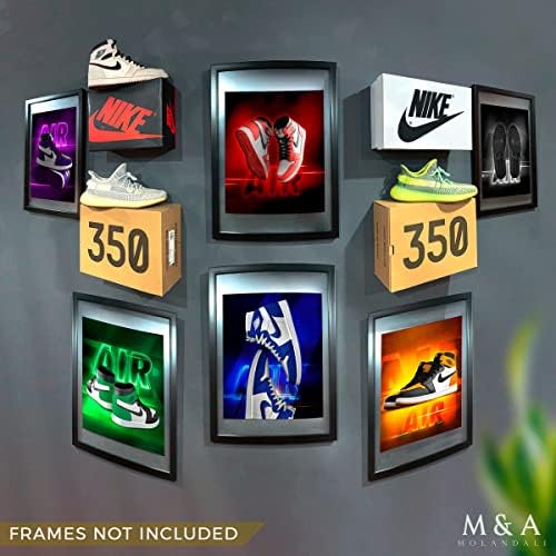 MOL ALI Cipő Poszter Set – 8x10 - Hypebeast Room Decor - Michael Jordan Plakátok a Fiúk Room Decor - Nike Poszter - Sportcipőbuzi