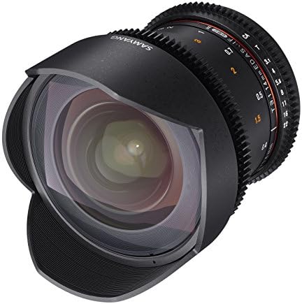 Samyang 14 mm T3.1 VDSLR II Kézi Fókusz Videó Objektív Sony E-Mount Kamera