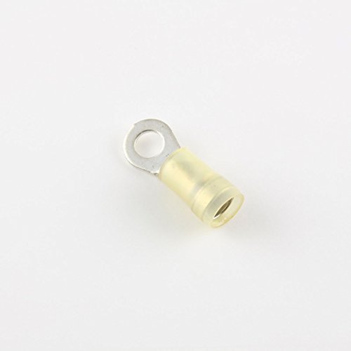 12-10 Ga. MIL-Spec Nylon-Szigetelt Gyűrű Terminálok, 10 Stud - (Csomag 10)