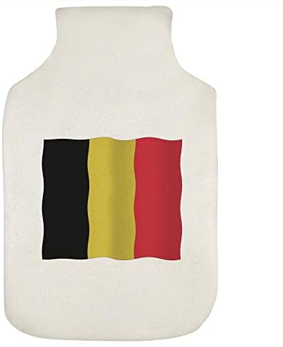 Azeeda 'Integetett Belgium Zászló Meleg Víz Üveg Fedelét (HW00027274)