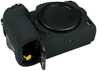 Szilikon Gél Fényképezőgép tok Nikon Z6ii Védő Gumi Puha Kamera Fedél Táska, Fekete