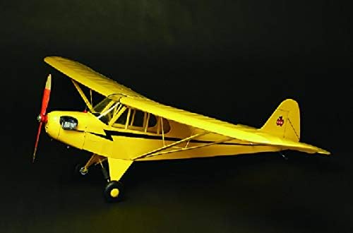 A stúdió Közepén 1/16 Balflyer Sorozat, Piper J3 Cub Gumi Teljesítményű Repülőgép-Modell Kit BF-005