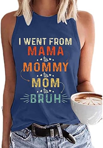 Elmentem a Mama Mami, hogy Anya Tesó Tartály Tetejét a Nők Vicces Momlife Grafikus Póló T-Shirt Ajándék Anya