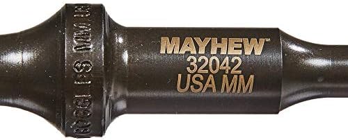 Mayhew Eszközök 32042 Pneumatikus Ütni A Pin/Drift, 5/16 Hüvelykes, Fekete