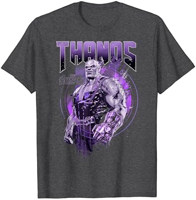 Marvel Végtelen Háború Thanos Lila Szomorú Grafikus Póló, T-Shirt