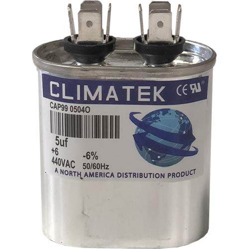 ClimaTek Ovális Kondenzátor - illik Lennox 59C92 59C9201 | 5 uf MFD 370/440 Volt VAC