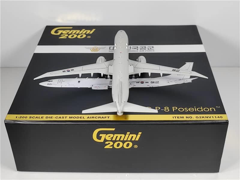 GeminiJets Köztársaság Koreai légierő Boeing P-8A Poszeidón 230921 1:200 FRÖCCSÖNTÖTT Repülőgép Előre elkészített Modell