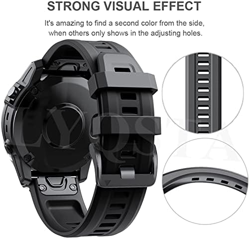 XJIM Szilikon gyorskioldó Watchband Szíj, A Garmin Ösztön 2 Fenix 7 7 X 6 6X 5X Pro Smartwatch 26 22 20 MM Easyfit karkötő