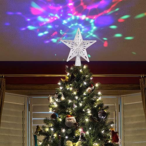DDPD Karácsony Téli Dekoráció Mikulás Jelmez karácsonyfa Tetején Állítható Star Led String tündérfény Függöny Led Karácsonyi Karácsonyi