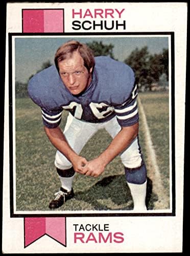 1973 Topps 273 Harry Schuh Los Angeles Rams (Foci Kártya) FAIR Ram-Memphis