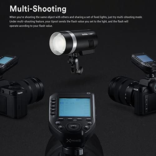 Godox TT685II-N TT685IIN Vaku Nikon Fényképezőgép, 2.4 G Wireless X Rendszer GN60 TTL 1/8000s HSS Flash, 0.1-2.6 s Újrahasznosítani