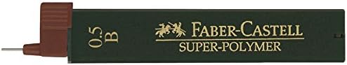 Faber Castell 120501 0,5 mm B Superpolim Vezet a Mechanikus Ceruza (Csomag 12)