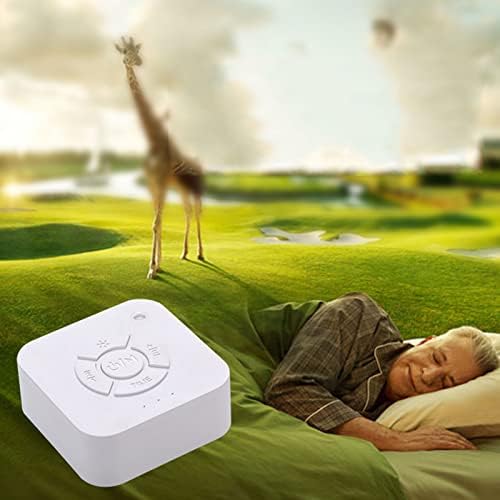 Fehér Zaj Gép Baba Hordozható 9 Dal USB Újratölthető Fény Aludni Hang Készülék a Baba Otthoni Munka