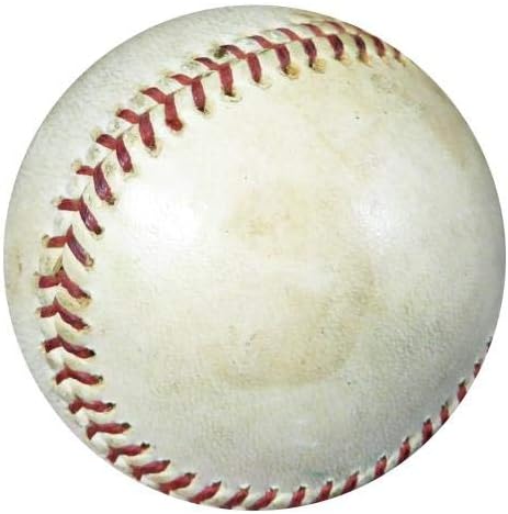 Ernie Bankok Aláírt Hivatalos Nemzeti Liga Játék Használt Baseball Chicago Cubs Vintage Aláírás PSA/DNS AC00443 - MLB Dedikált Játék Használt