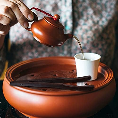 Hemoton Kínai Teás Készlet-Kínai Tea Tea Kanál 5db Kínai kung fu-ja Tea Eszközök Beállítása teaszertartás Tea Csésze Fogó Tea Tű Teáskanna