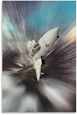HEYCE Katonai Repülő, Repülő, Légi jármű F-14-es Harcos Repülni WW2 Plakátok Esztétika Home Office Fali Dekor, Kreatív Festés