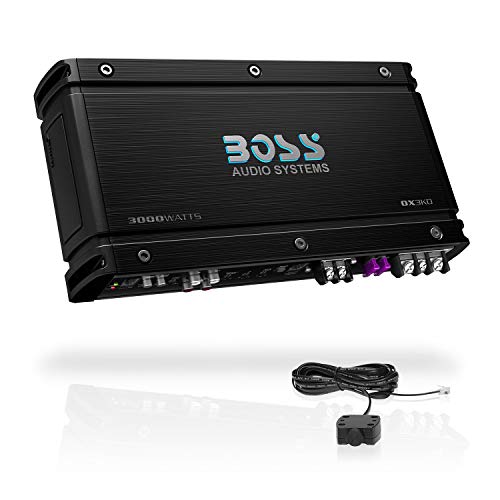FŐNÖK Audio OX3KD D Osztályú Autó Erősítő – 3000 Watt, 1 Ohm Stabil, Digitális, Monoblokk, MOSFET Tápegység