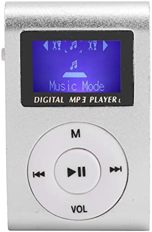 GOTOTOP 32 gb-os MP3-Lejátszó, Hordozható Digitális zenelejátszó Fejhallgató, USB Kábel, Sport Mini MP3 Mini LCD Képernyő Zenei