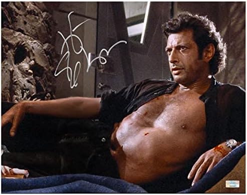 Jeff Goldblum Dedikált Jurassic Park Ian Malcolm 11×14 Fotó