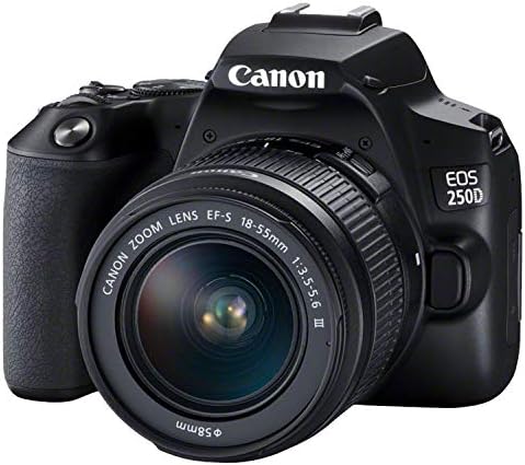 Canon EOS 250D / Lázadó SL3 DSLR Fényképezőgép w/ 18-55mm F/3.5-5.6 III Objektívvel