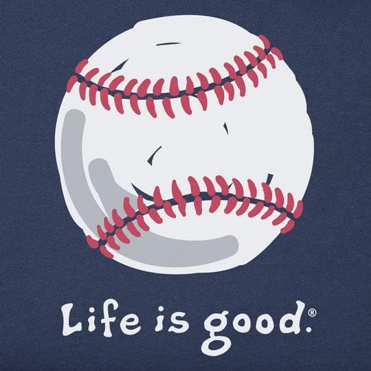 Az élet Szép. A gyerekek Baseball SS Crusher Póló, Sötét Kék, Kicsi