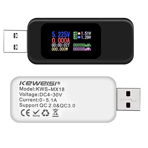 Rhfemd USB OLED Aktuális Feszültség Mérő Teszt Power Kapacitás Aktuális Mérési Háztartási Teszter Pontos Eszköz az Elektromos Készülékek